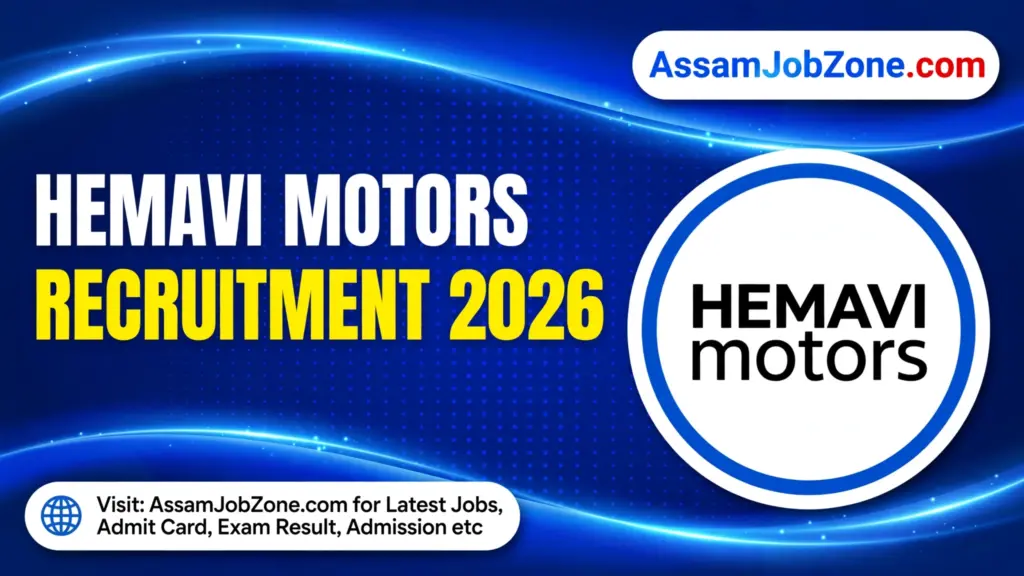 Hemavi Motors Recruitment