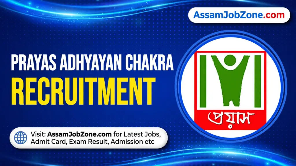 Prayas Adhyayan Chakra Recruitment