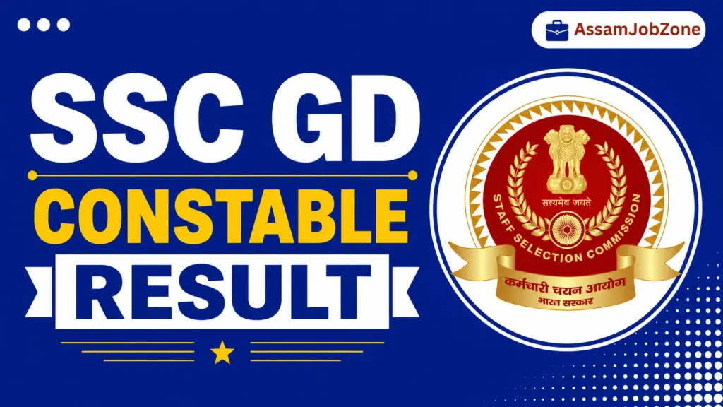 SSC GD Constable Result
