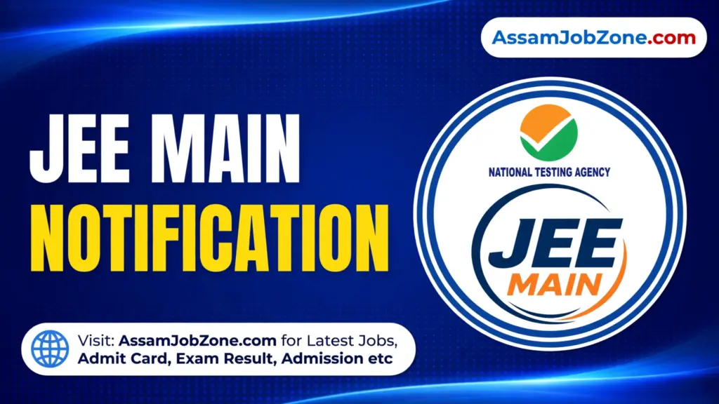 JEE Main Notification