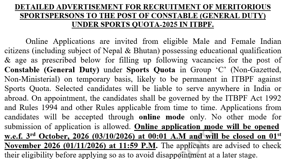 ITBP